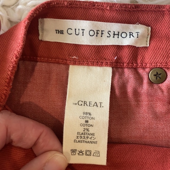 The GREAT. The Cut Off Shorts 29 NWT - Picture 8 of 14